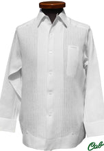Cargar imagen en el visor de la galería, Guayaberas Cab Guayabera Presidencial de lino para bodas