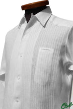 Cargar imagen en el visor de la galería, Guayaberas Finas Cab. Guayabera Presidencial. Linen mexican wedding shirts