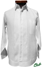 Cargar imagen en el visor de la galería, Guayaberas finas Cab. Linen mexican wedding shirts. Guayabera formal.