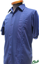 Load image into Gallery viewer, Guayaberas finas Cab. Guayabera bordada. Guayabera manga corta.