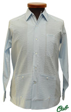 Cargar imagen en el visor de la galería, Guayaberas Cab. Azul cielo