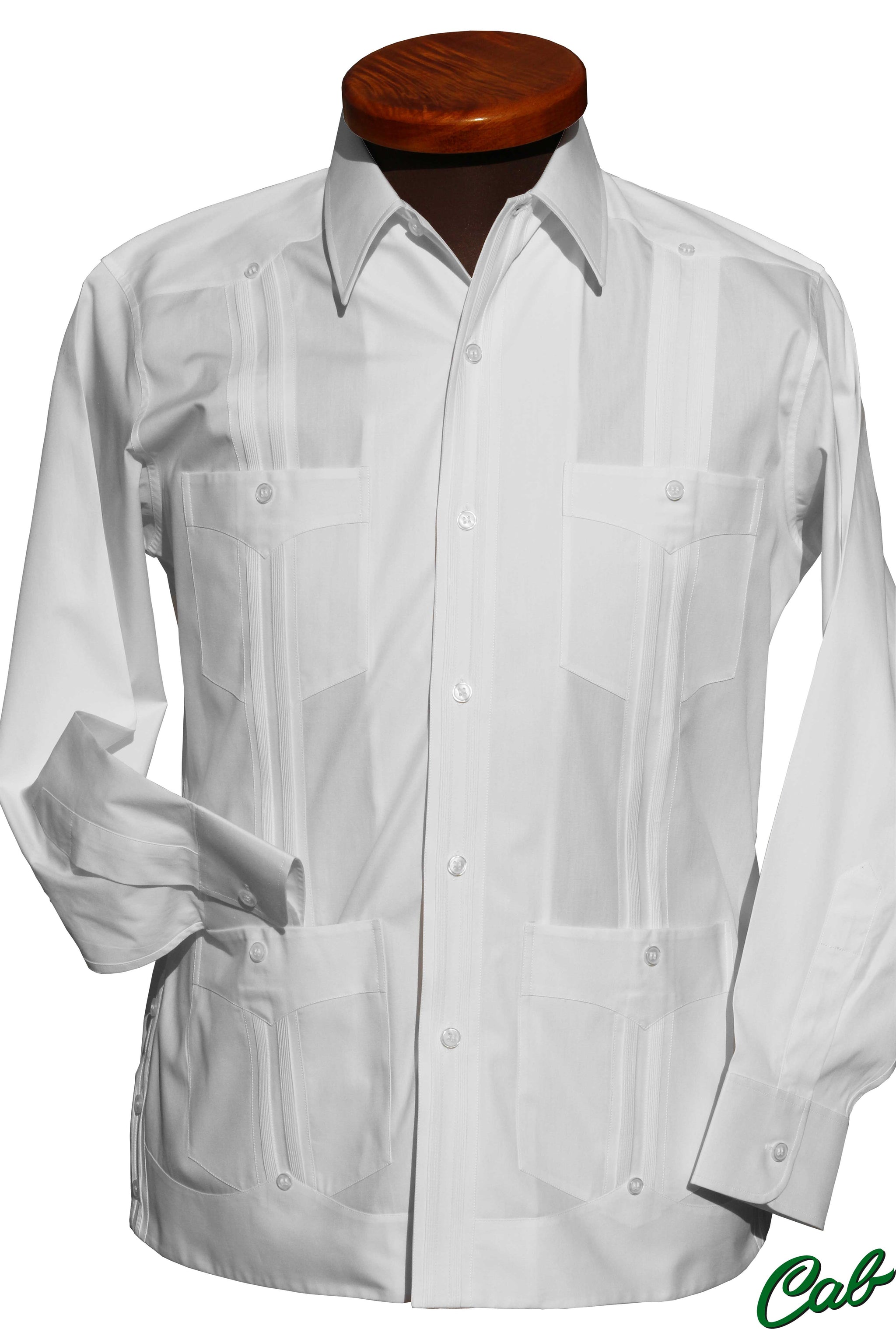 Guayabera clásica 100% Manga larga y corta