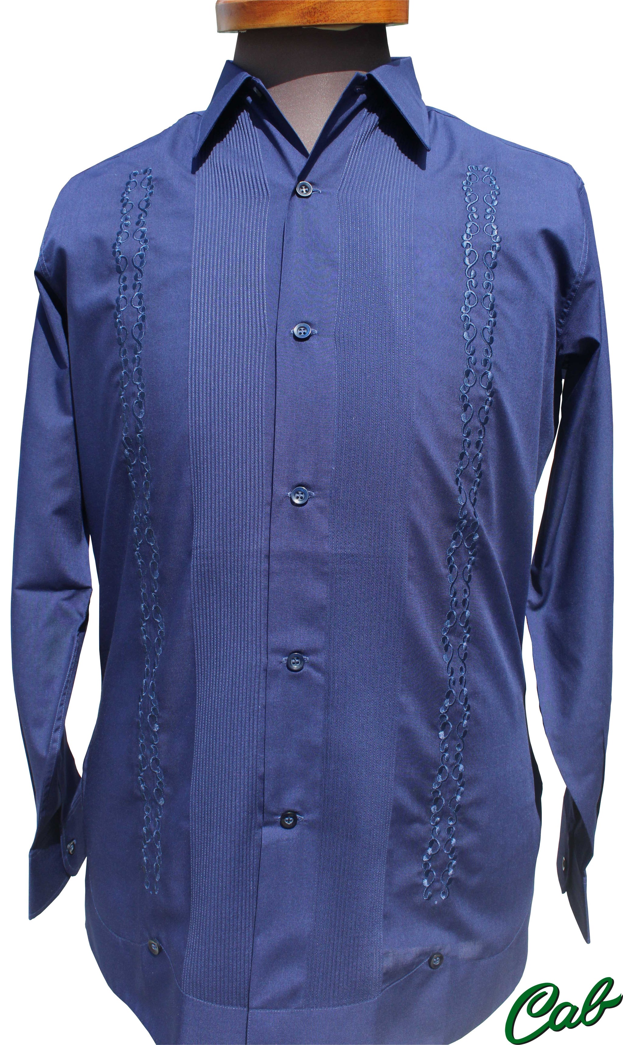 Guayabera long sleeve best sale